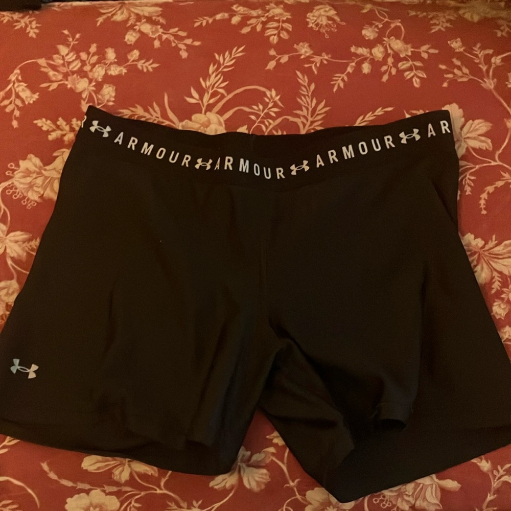 Under Armour Women's Black Athletic Shorts